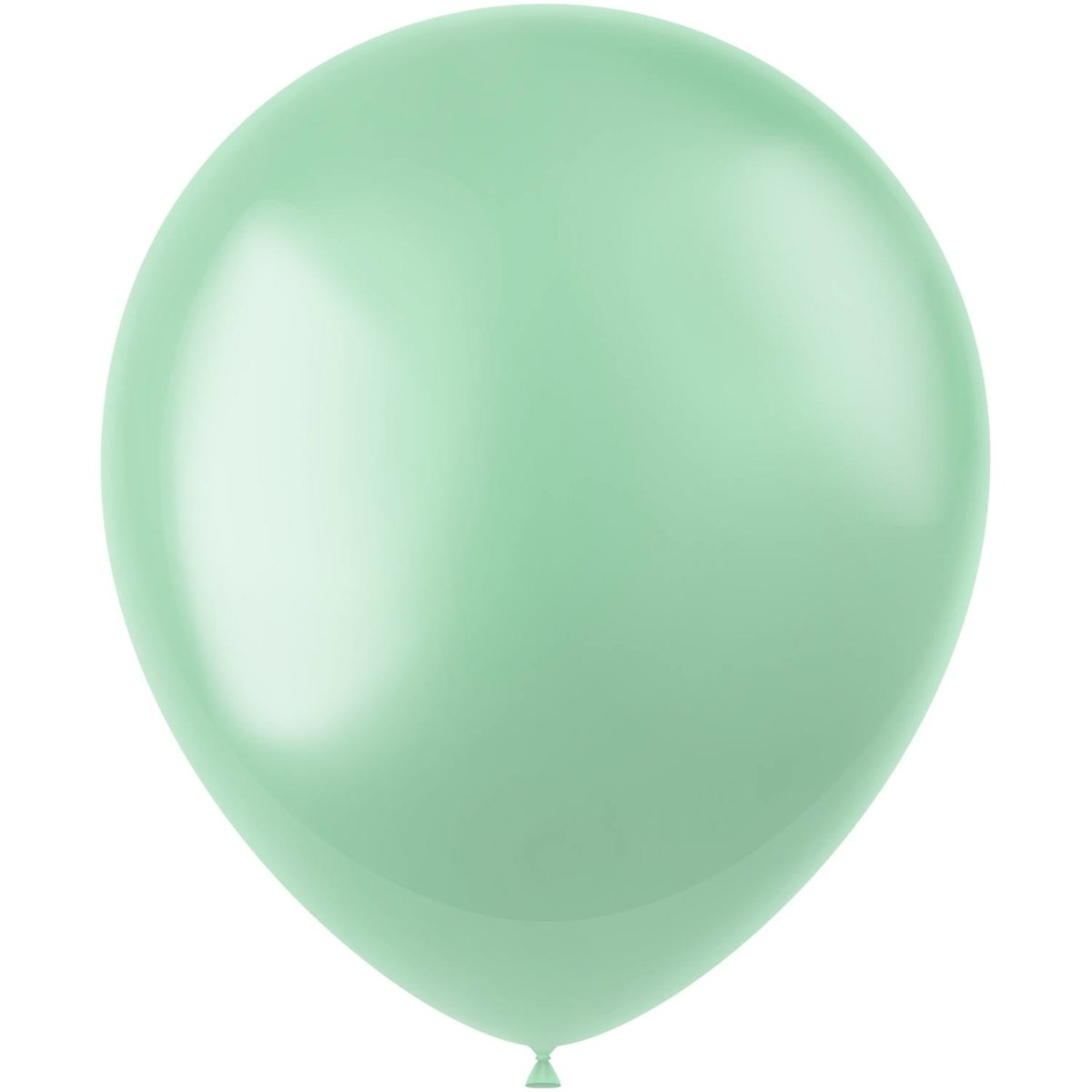 Mintgroene Ballonnen Metallic Minty Green 33cm 100st