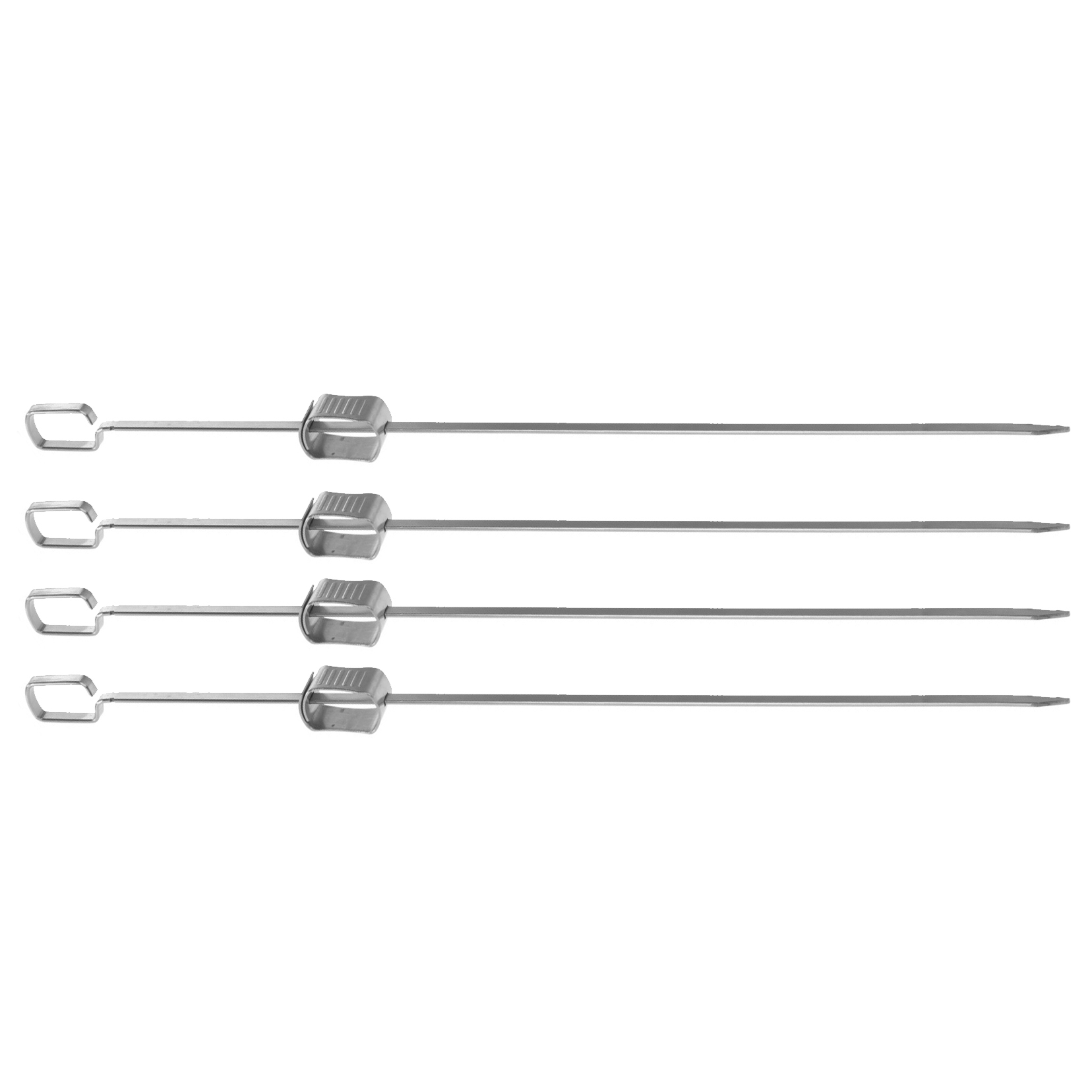 Grillspiesse Edelstahl 4er Set