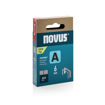 Novus nieten 800 stuks A53 6mm