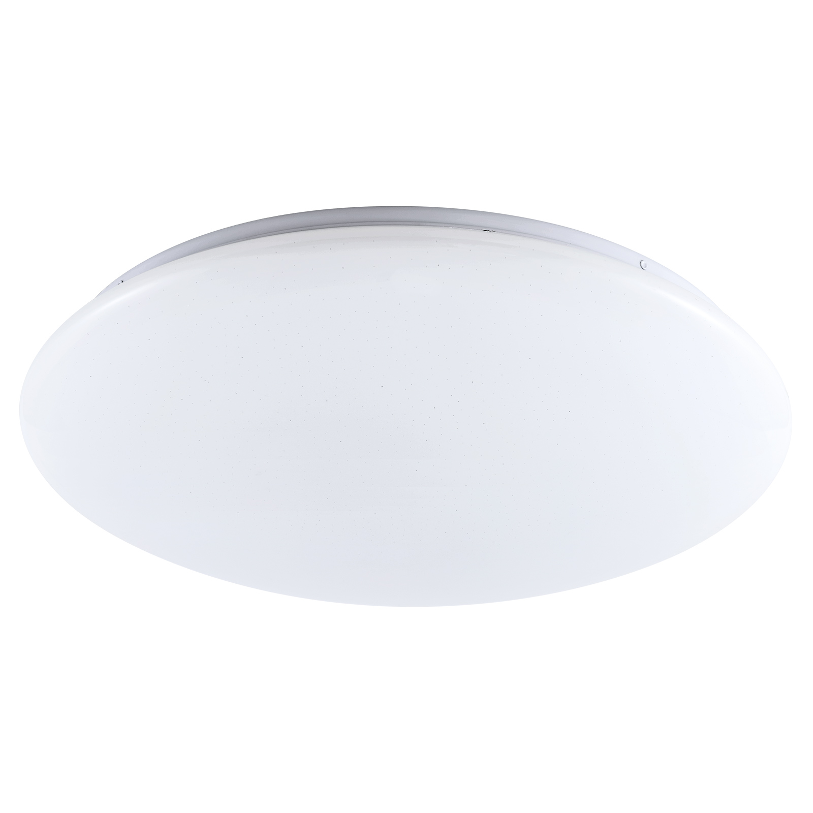 LAMPURA LED-RGB-Tuya-Wifi-Deckenleuchte - weiß - mit Sternenoptik