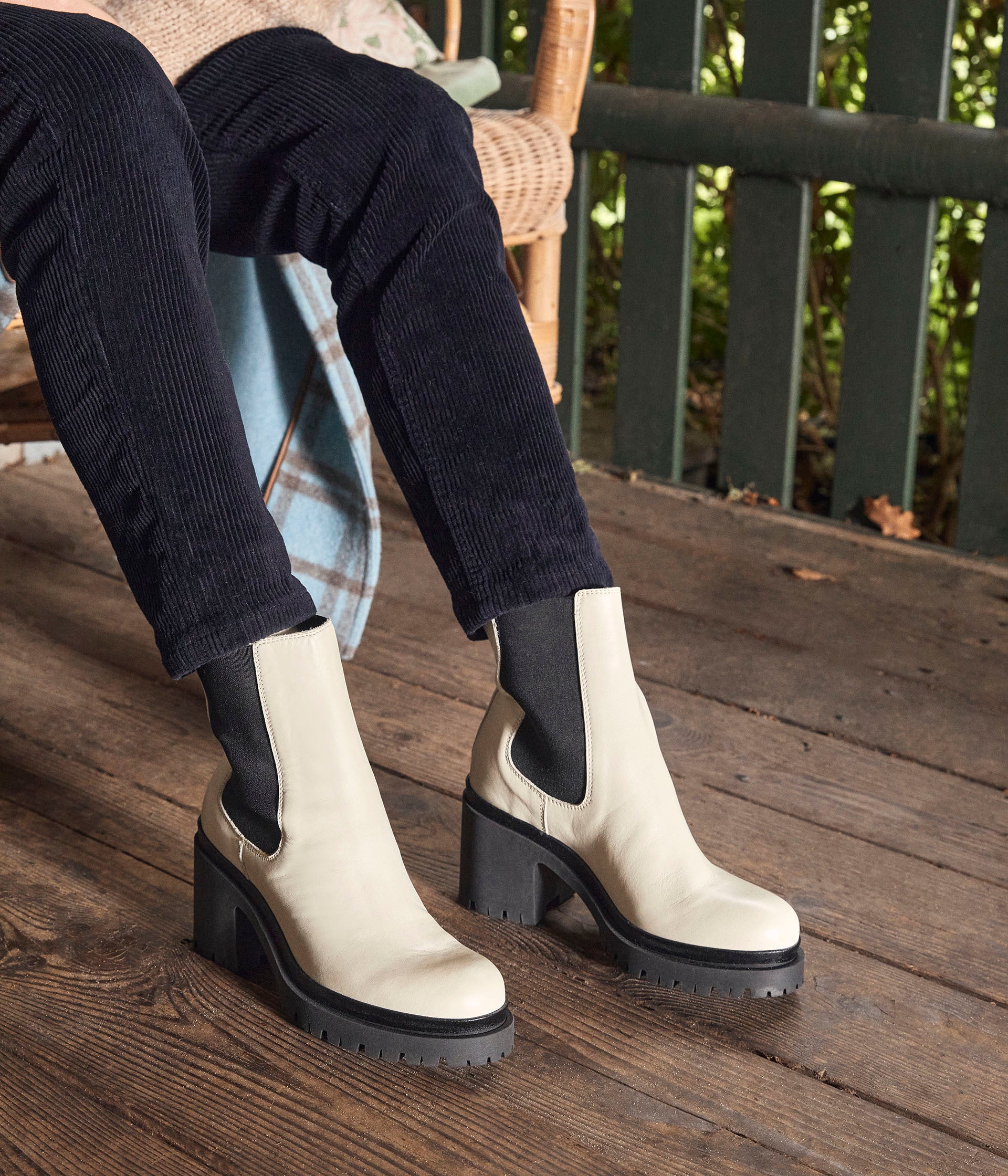 Boots écrues Candice