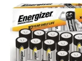 Batterier energizer industrial alkaline c, pakke a 12 stk.