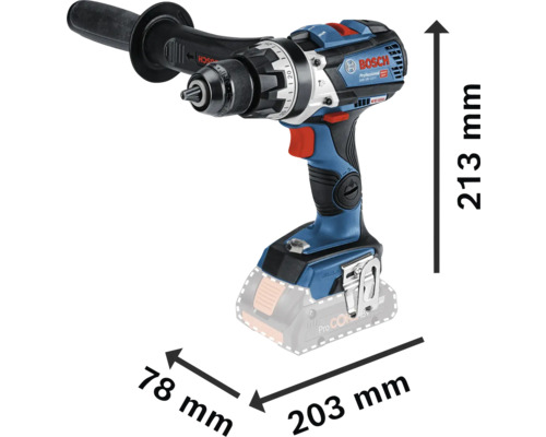 Accu-slagboormachine GSB 18V-110 C, inclusief 2x ProCORE accu's (4,0 Ah) en lader