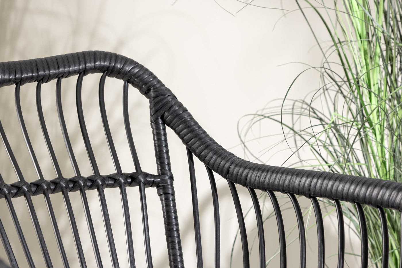 FjÃ´rd - Loungeset Zwart - Wicker - Viga
