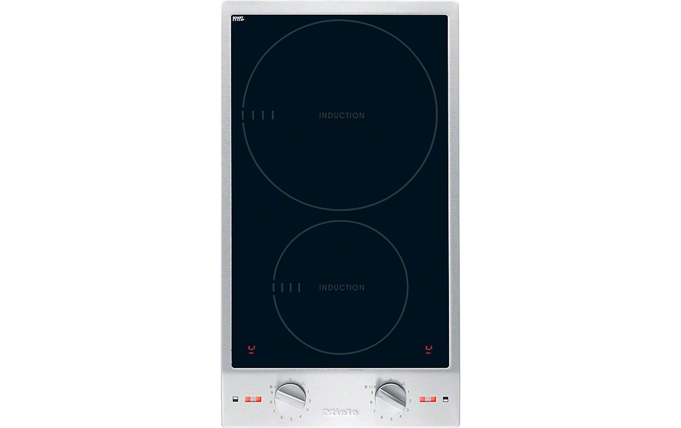 Glaskeramik-Kochfeld CombiSet CS 1212-1 l Edelstahl<br>Glaskeramik-Kochfeld mit 2 Herdplatten