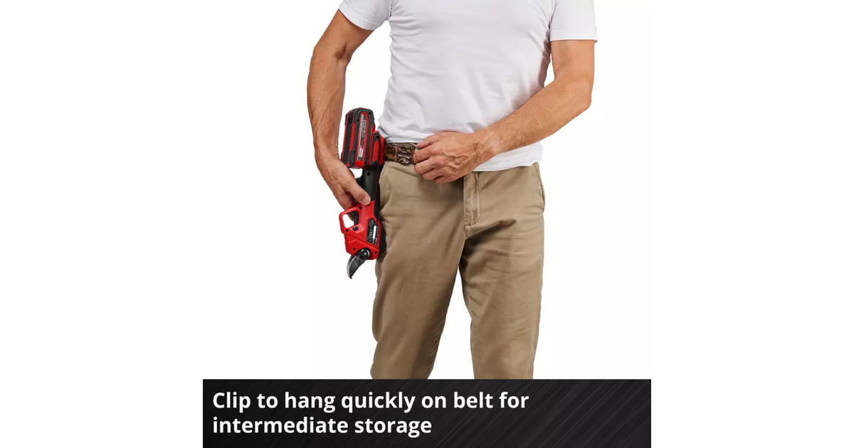 EINHELLProfessionele accusnoeischaar GP-LS 18/28 Li BL-Solo takkenschaar  (Rood/zwart, Accu en oplader niet inbegrepen, Power X-Change)