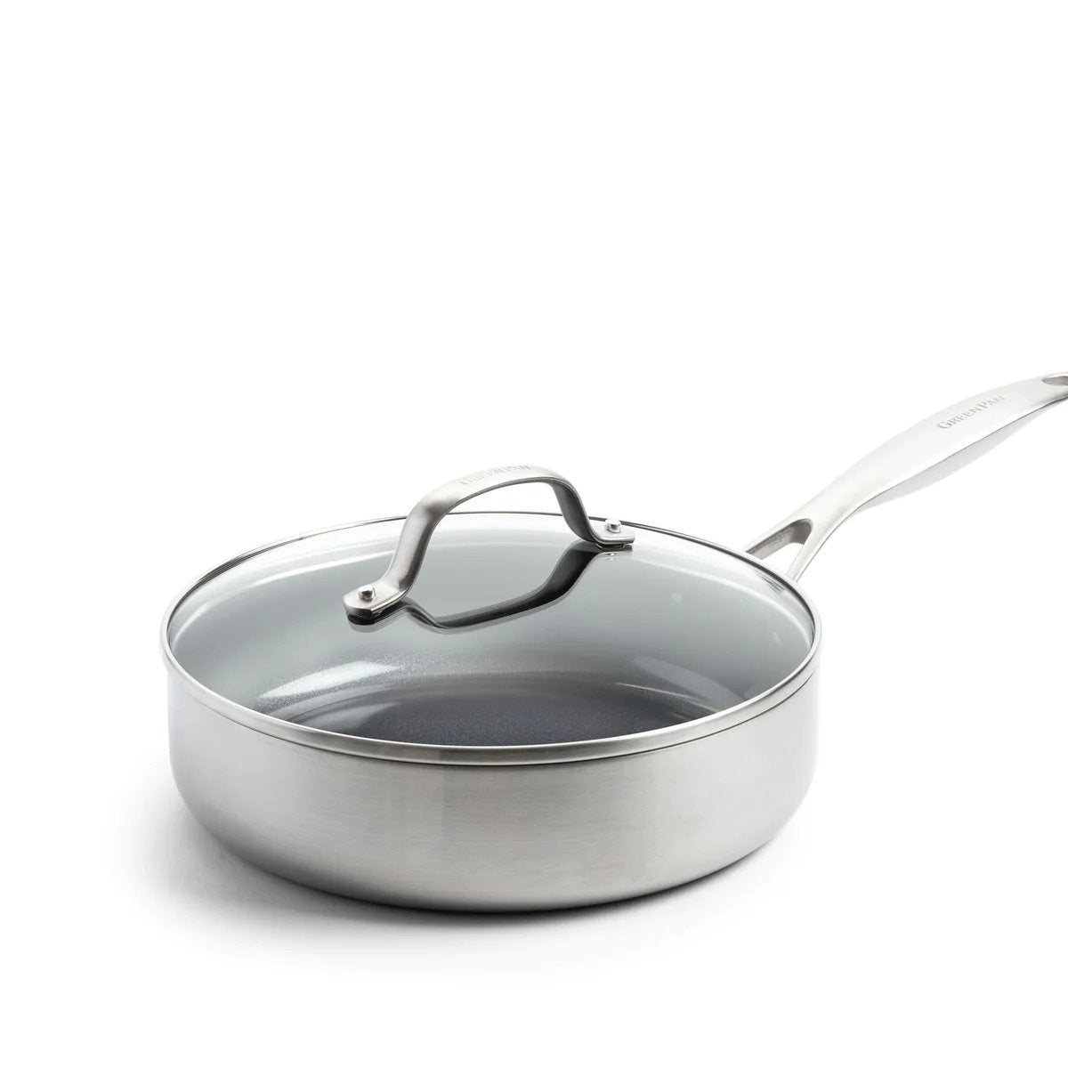 GreenPan Geneva Hapjespan 24 cm RVS