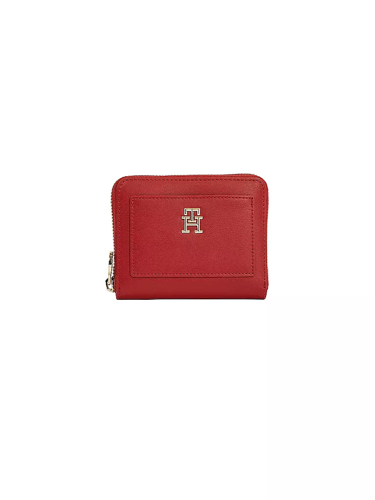 TOMMY HILFIGER Geldbörse TH DISTINCT Medium rot