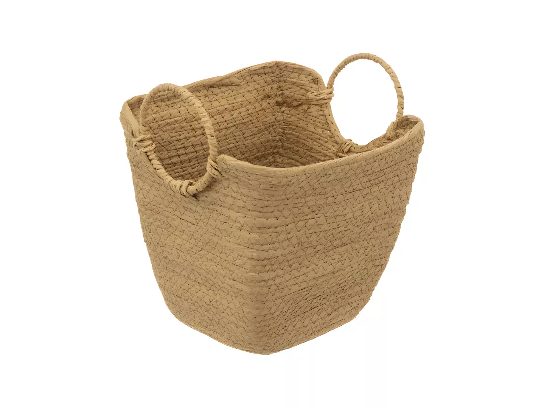 Set de 3 Paniers de rangement naturels