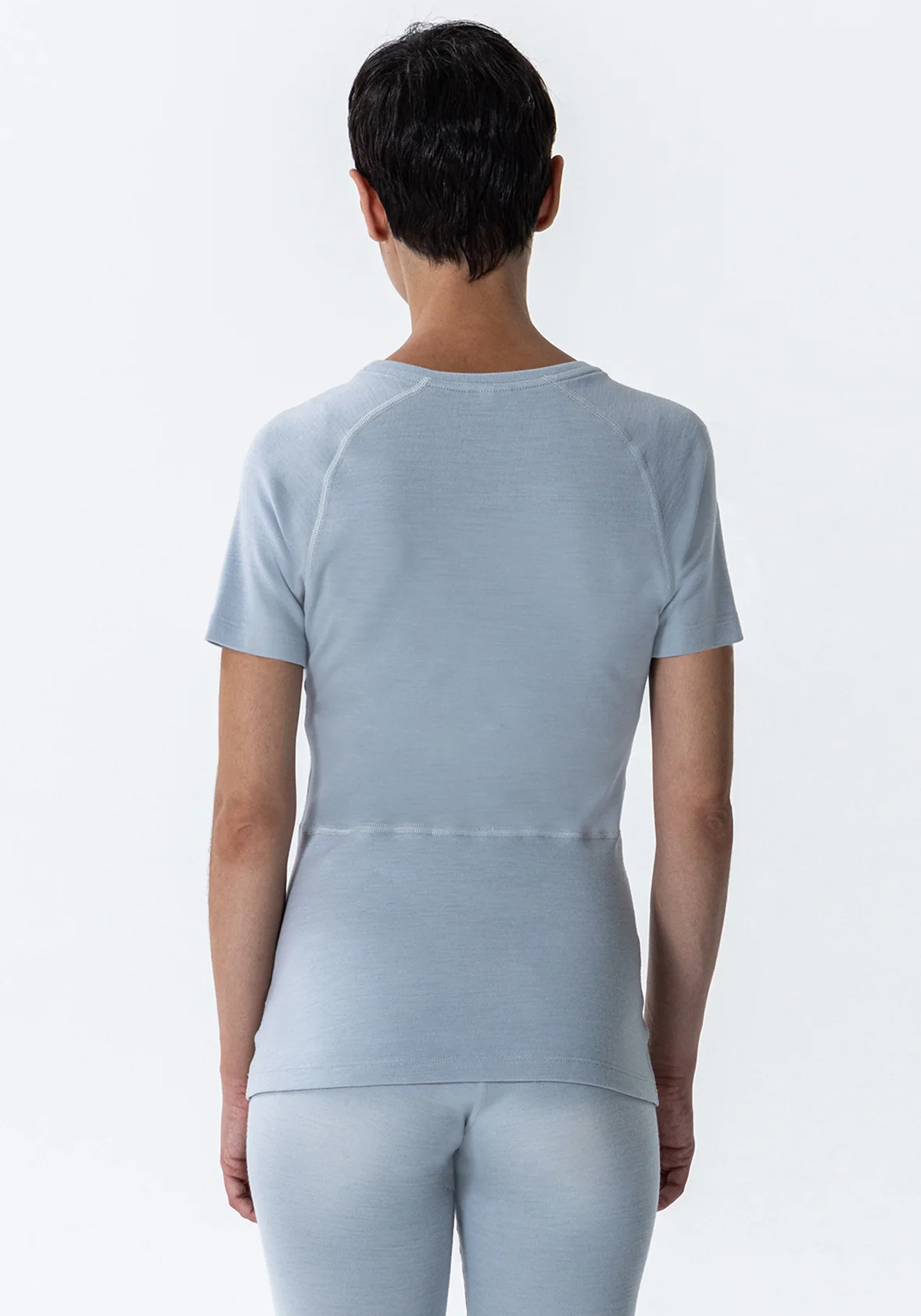 Rotauf Damen-T-Shirt Eco Merino 200 Sky