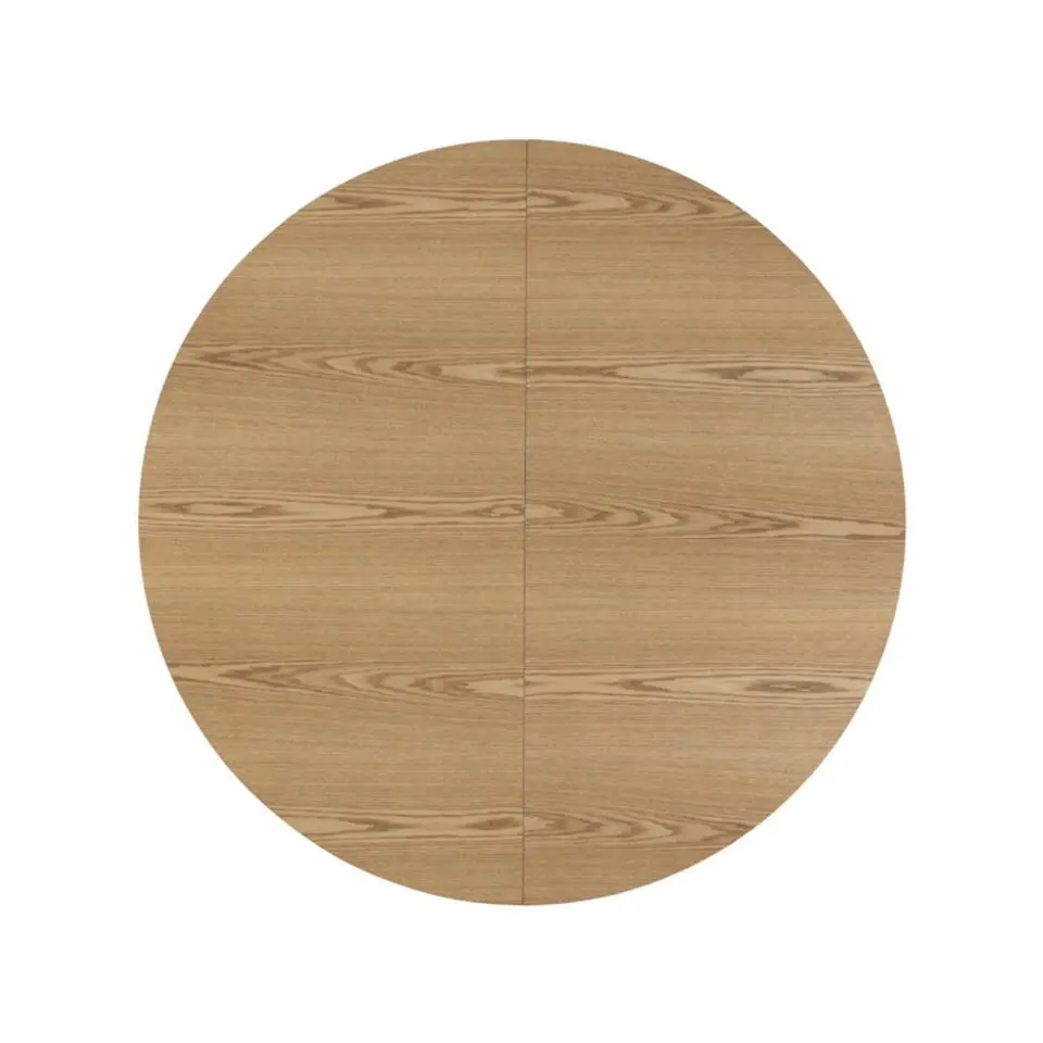 Eettafel - Naturel - Uitschuifbaar - Ø120/160cm - Sivan