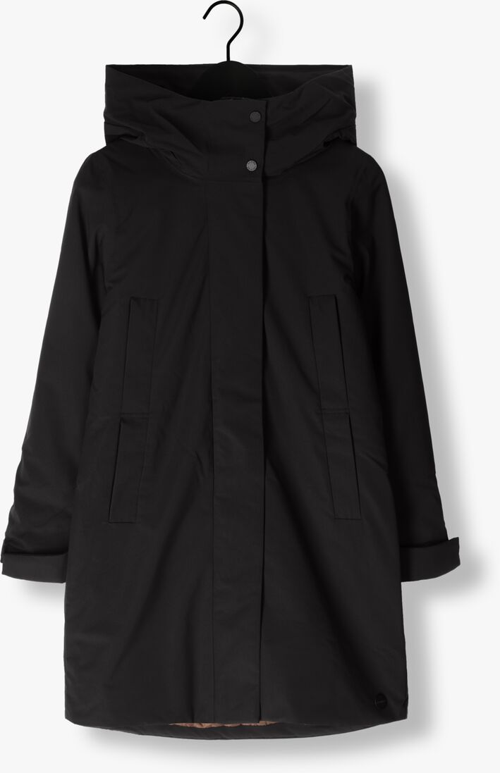 zwarte elvine parka's eline