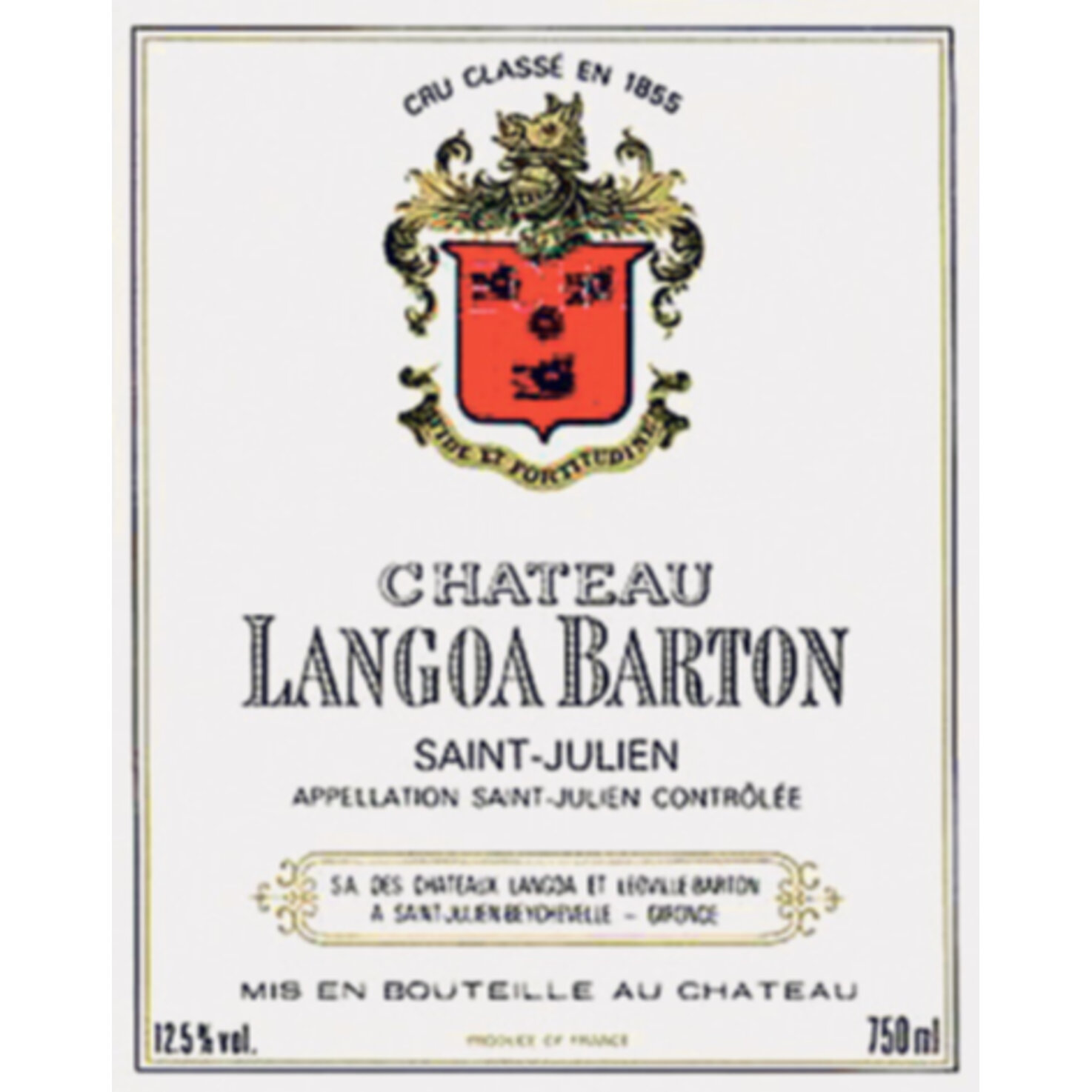Château Langoa-Barton Saint-Julien AC 3ème Cru Classé 6x 75cl -6x 75cl