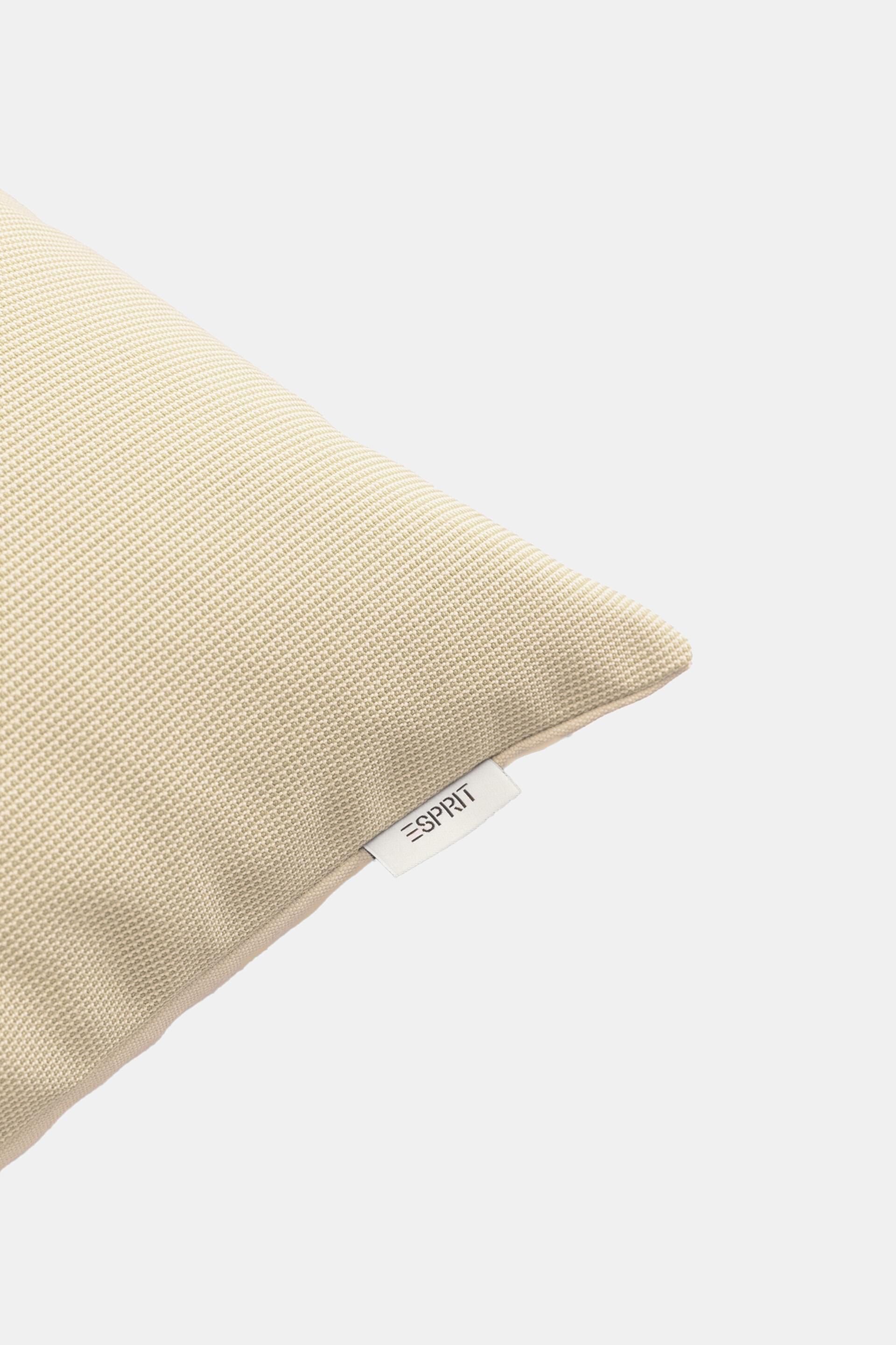 Housse de coussin texturée