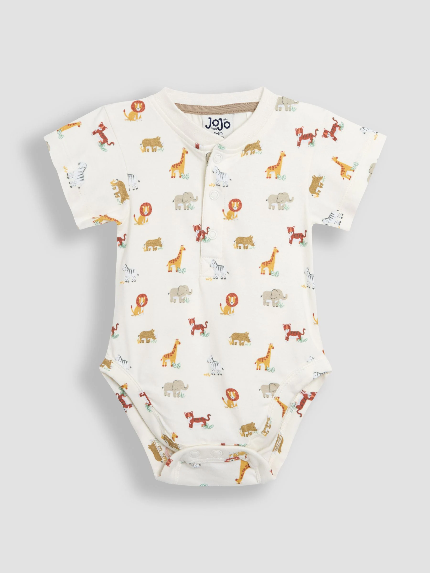 JoJo Maman Bébé 2-Pack Short Sleeve Bodysuits