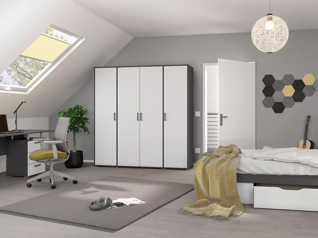 Kleiderschrank Voyager 187 x 194 cm
