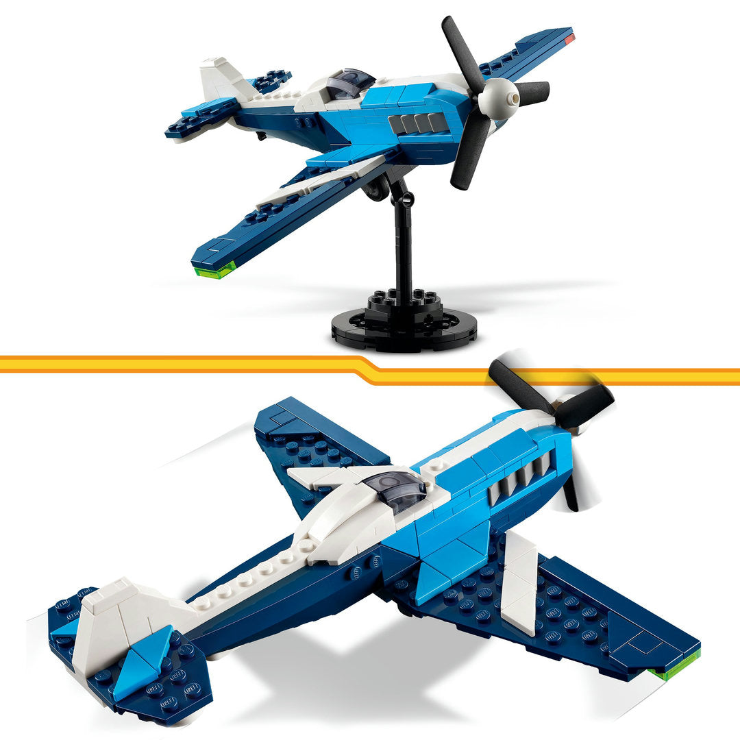 LEGO creator 3-in-1 luchtvaart racevliegtuig speelset