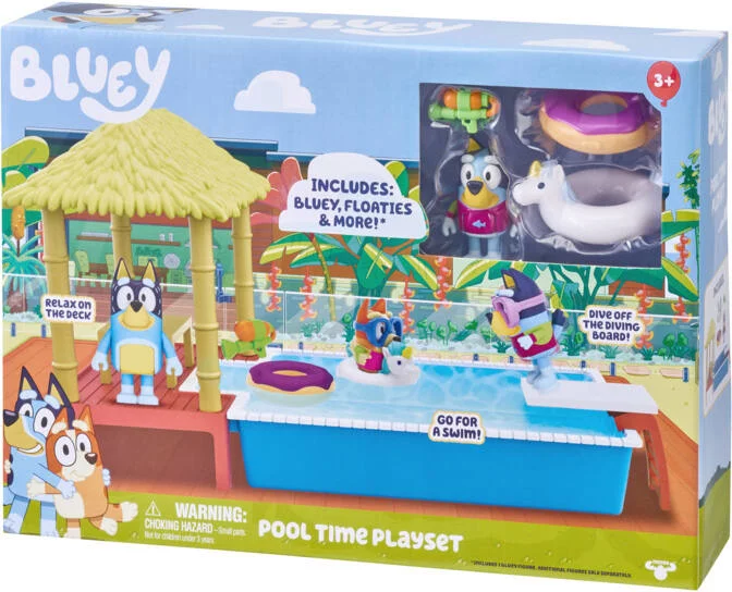BLUEY -LA PISCINE