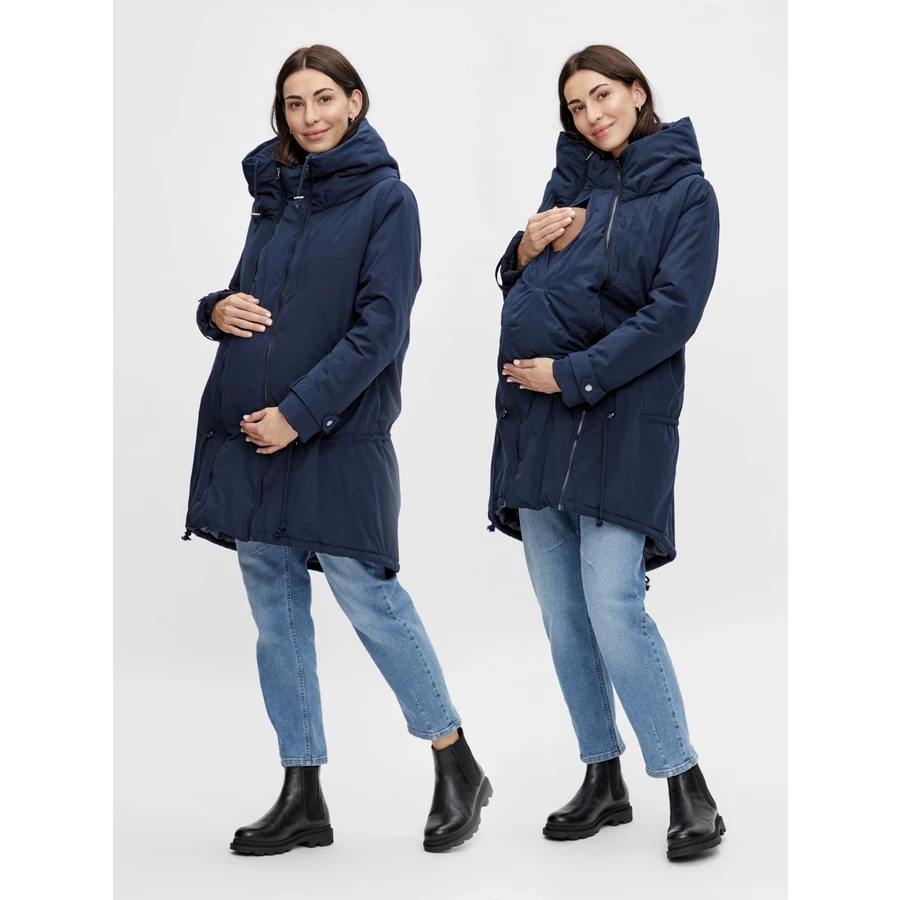 mama;licious Tragejacke MLTIKKA 3in1 Navy Blazer