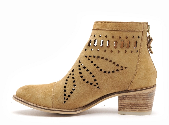 Alpe boots bottine talons femme 5053 marron