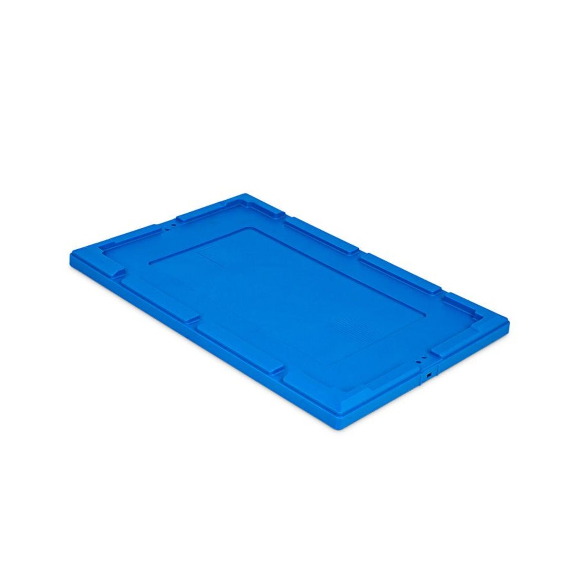 PROREGAL Deksel voor conische herbruikbare stapelbakken, blauw, bxl 40 x 60 cm, opbergdoos, eurobox, transportdoos