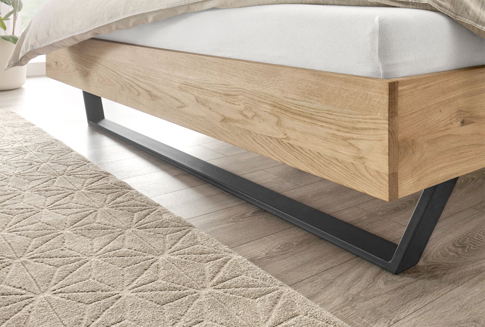 Bettgestell Keke 180 x 200 cm Fichte massiv