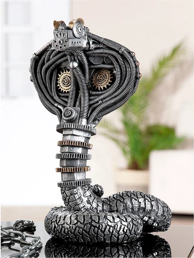 Casablanca by Gilde Tierfigur »Figur Kobra Steampunk Cobra«