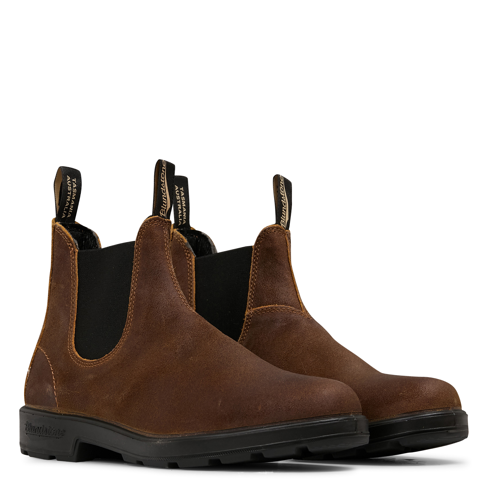 ORIGINAL CHELSEA - Boots en cuir velours | Marron