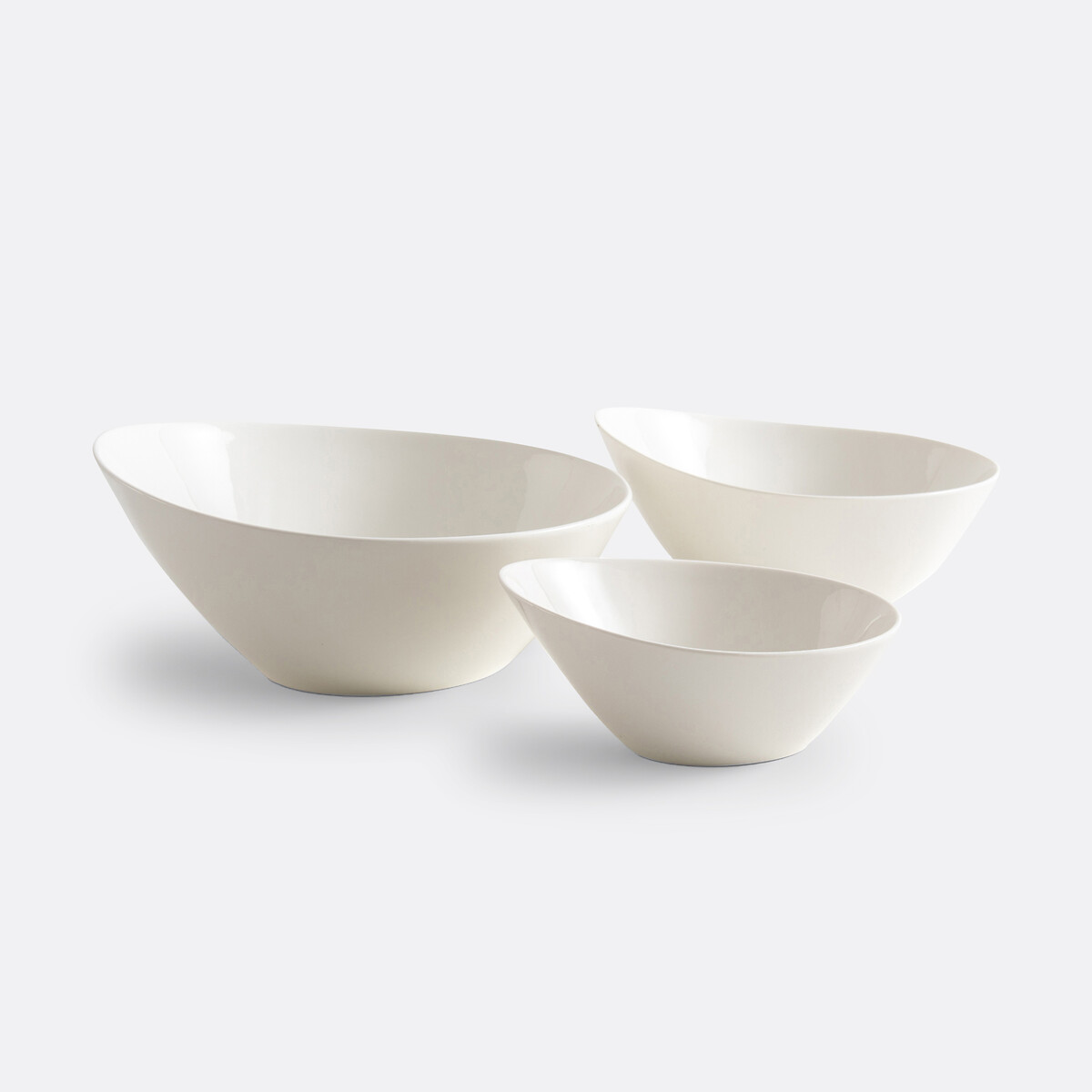 LA REDOUTE INTERIEURS<br>Conjunto de 2 taças em porcelana, Romana