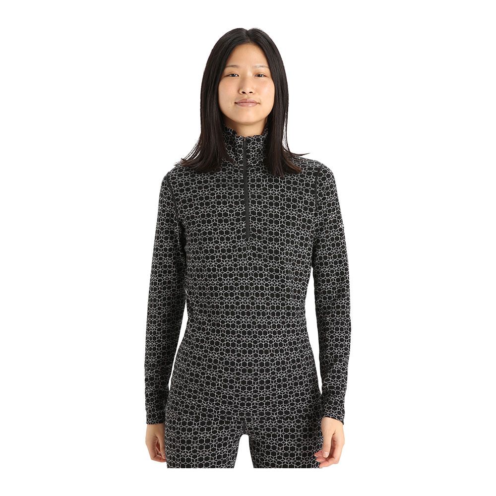 Icebreaker 250 VERTEX - Sous-couche Femme black/snow/j