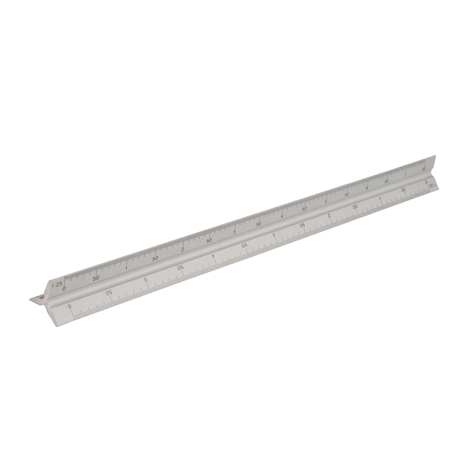 Silverline 731001 Schaalliniaal - Aluminium - 300mm