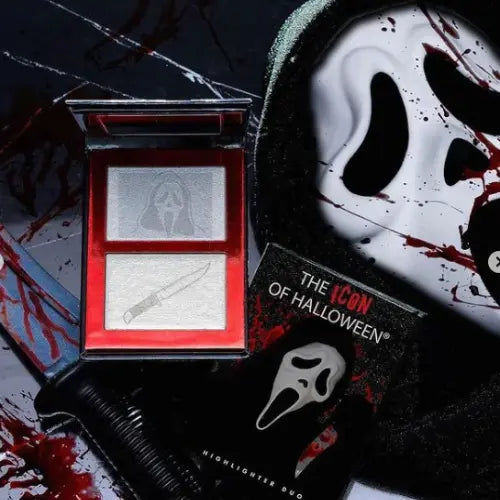 x Ghost Face Icon or Halloween Highlighter
