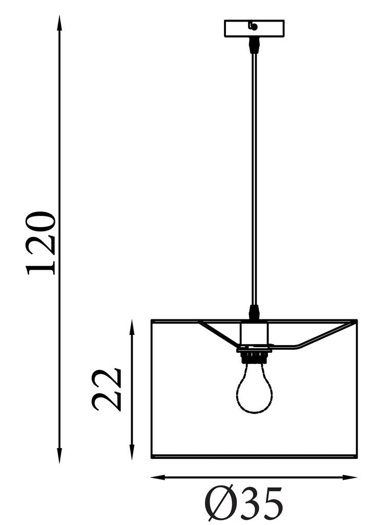 Hanglamp Chelsea ⌀35  cm