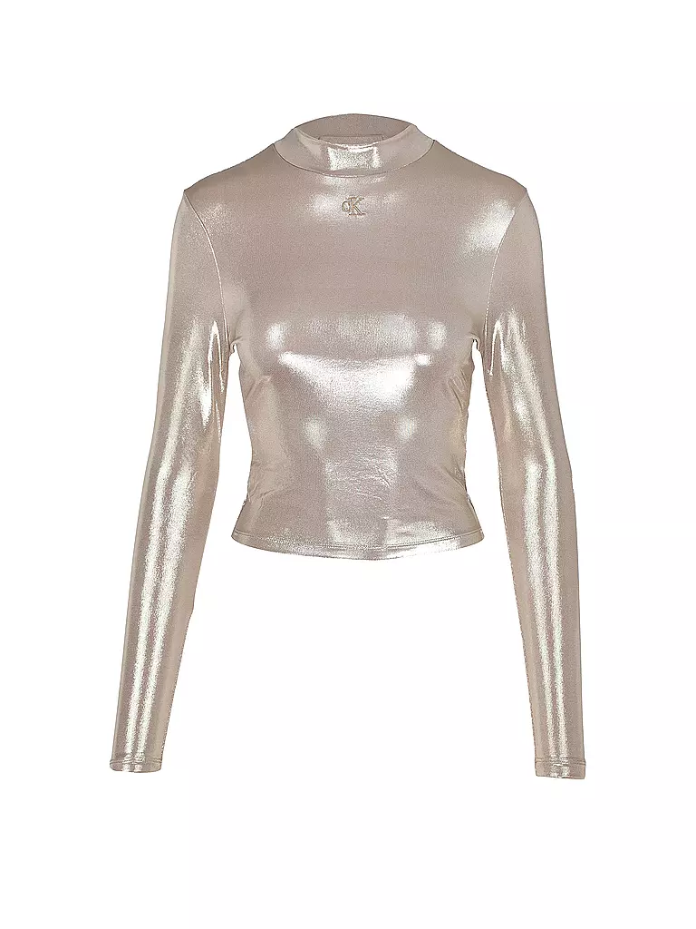 CALVIN KLEIN JEANS Langarmshirt gold