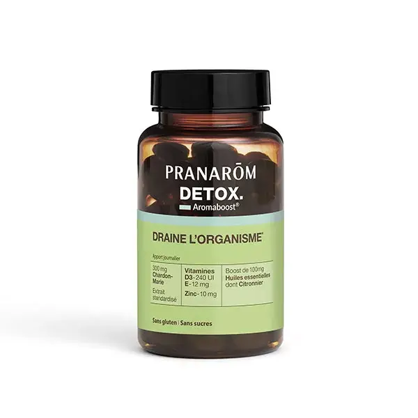 Pranarom Aromaboost Aromaboost Detox 60 Cápsulas