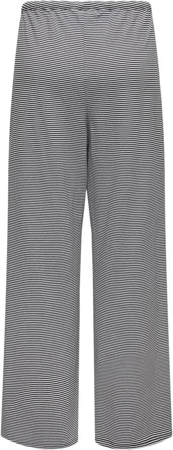 ONLY ONLKAREN WIDE PANTS CS JRS White/black
