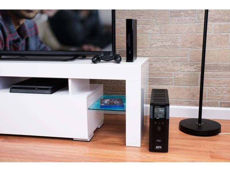 APC USV BR1200SI 1200 VA / 720 W Back UPS Pro BR 1200 VA, Sinewave, 8 Ausgänge, AVR, LCD-Schnittstelle