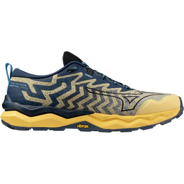 Chaussure trail MIZUNO WAVE DAICHI 8 FLAX/BLACK/BLUE WING