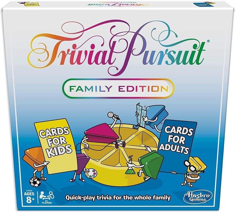Trivial Pursuit - Familie Editie - Bordspel - Multicolor - 2400 Vragen