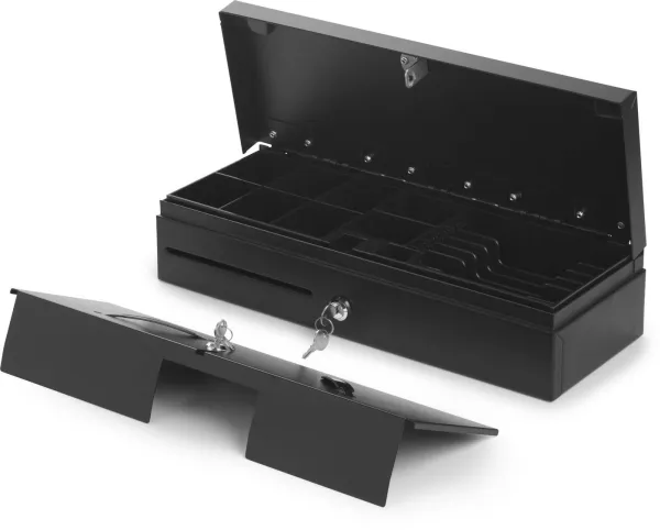 Capture CA-CF460-680 - Elektronisk flip-top kontantskuffe - 12 / 24 V - sort