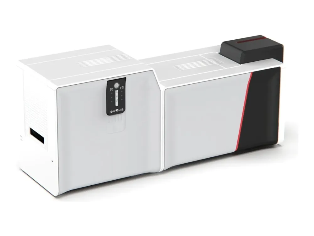 Evolis Primacy 2 Duplex Expert - Plastikkortprinter - farve - Duplex - blæksubliminering/termisk resin genskrivelig - CR-80 Card (85.6 x 54 mm) - 300 x 1200 dpi op til 170 kort/time (farve) - kapacitet: 100 kort - USB, LAN