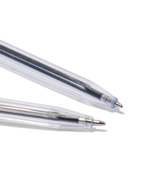 24 stylos à bille encre bleue