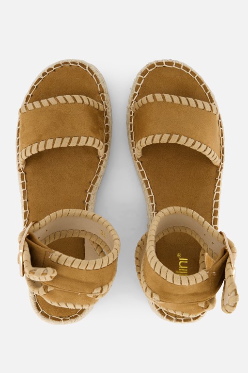 Cellini Espadrilles bruin Textiel