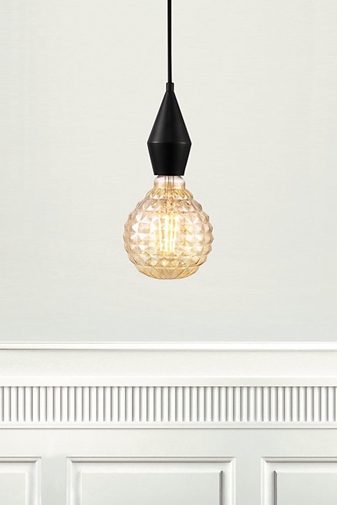Ampoule LED décorative E27 ⌀12cm 140lm 2W ambré blanc chaud Nordlux