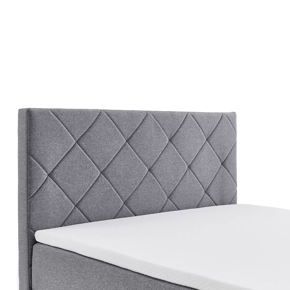 Boxbett Leo 120x200 Hellgrau