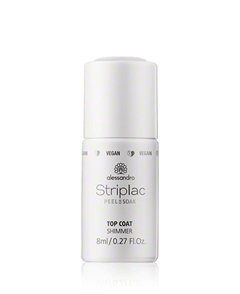 Alessandro Striplac Peel or Soak Top Coat Shimmer 8ml
