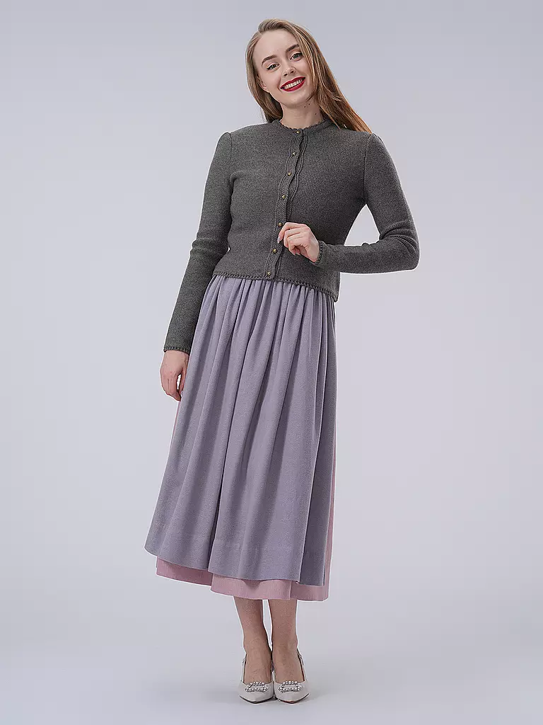 GOTTSEIDANK Trachten Strickjacke MIRL grau