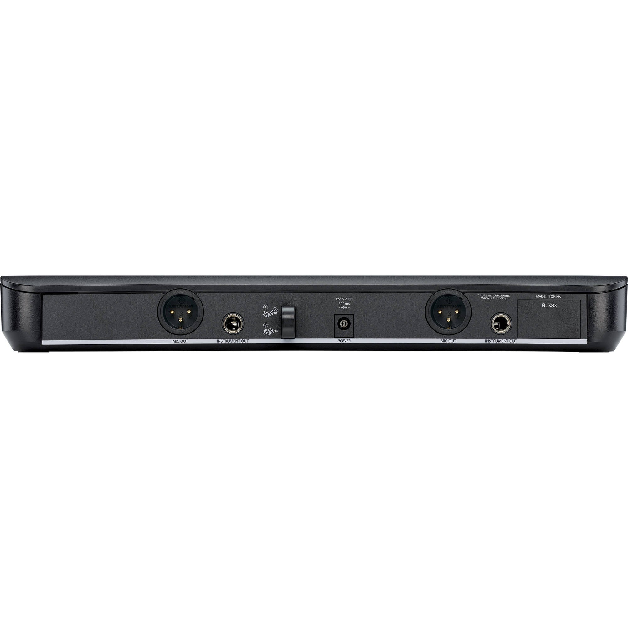 Shure BLX288E/B58-H8E draadloos handheld systeem (518-542 MHz)