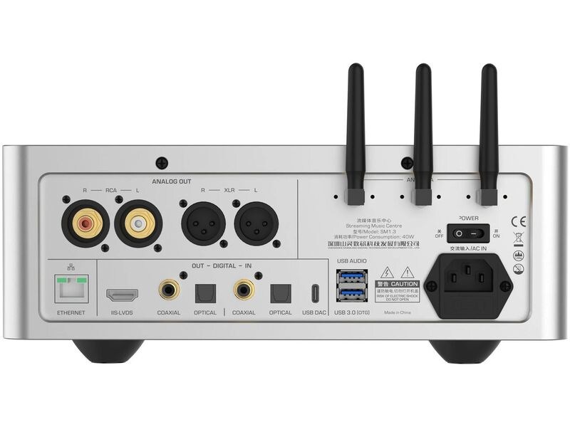 Shanling SM1.3 HiFi-Streamer Silber High-Fidelity-Audio-Streamer