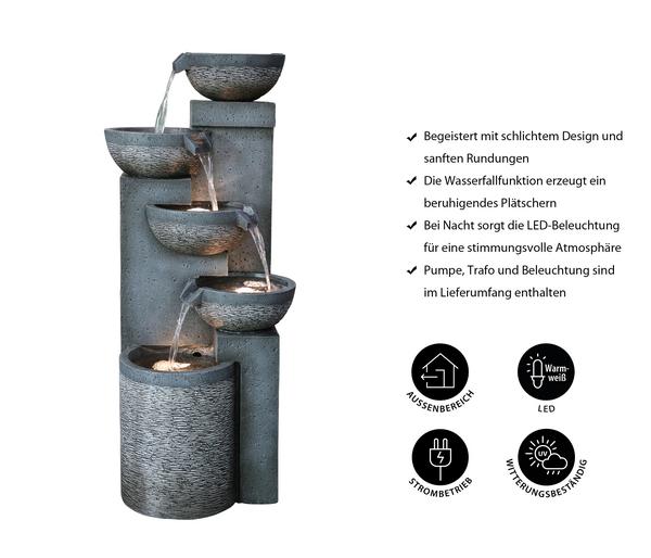Dehner Polyresin-Gartenbrunnen Merkur,